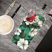 Voor Samsung Galaxy S30 Plus schokbestendig geverfd transparant TPU beschermhoes (Sasanqua)