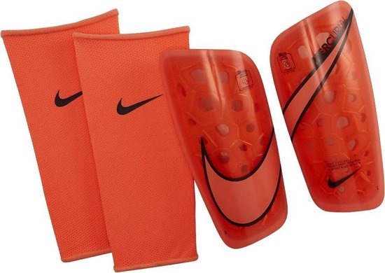 Nike Mercurial Lite - Protège-tibias - Adultes - Oranje/ Noir - M | bol.com
