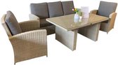 Happy Outdoor Living - Barcelona Wicker Dining Set