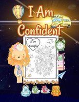 I Am Confident Coloring Books For Girls