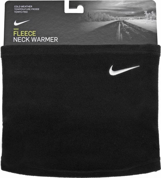 Nike Fleece Neck Warmer Nekwarmer Unisex - zwart/wit |