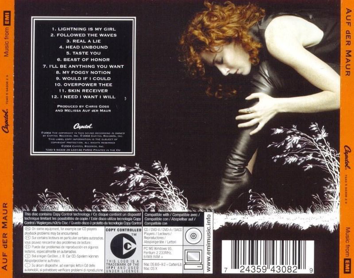 Auf der Maur, Auf Der Maur | CD (album) | Muziek | bol.