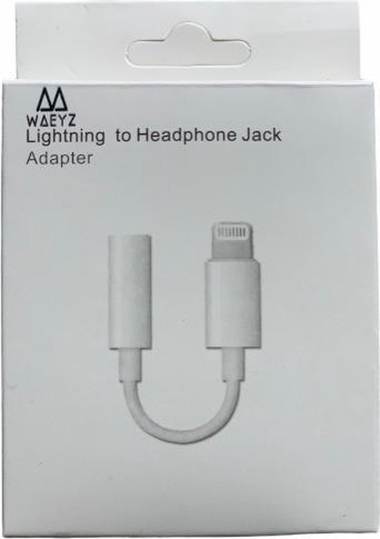 Aux adaptateur Apple iPhone Lightning Aux 3,5 mm vers Lightning pour  écouter de la... | bol.com