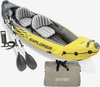 Kayak opblaasbaar K2 - Kano - opblaasbare boot - incl. peddels en opblaaspomp - 2 persoons - 312x91x51 cm