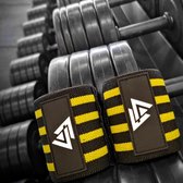 ANGRY ANGELS LIFESTYLE® Wrist Wrap - Fitness - Crossfit - Bodybuilding - Krachttraining - Yellow