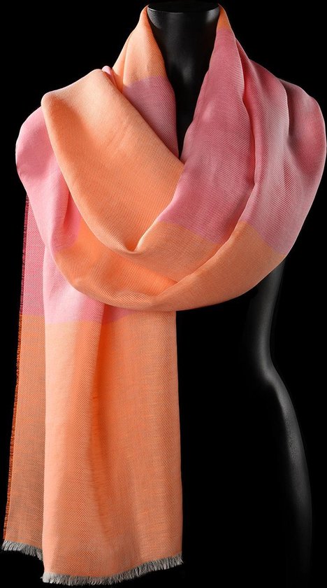 Comunque ... - Echarpe femme - Lin / Katoen - Colour block