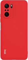 Voor Geschikt voor Xiaomi Redmi K40 / K40 Pro / K40 Pro + IMAK UC-2-serie Schokbestendige volledige dekking Zachte TPU-hoes (rood)
