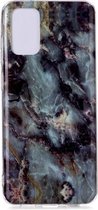 Voor Galaxy S20 + Marble Pattern Soft TPU beschermhoes (bruin)