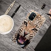 Voor OnePlus 8T schokbestendig geverfd transparant TPU beschermhoes (Jaguar)