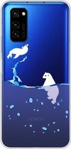 Voor Huawei Honor V30 Painted TPU beschermhoes (zegel)