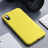 Voor iPhone XS / X iPAKY Starry Series schokbestendig rietje + TPU beschermhoes (geel)