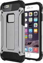 Voor iPhone 6 Plus & 6s Plus Tough Armor TPU + pc-combinatiehoes (grijs)