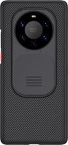 Voor Huawei Mate 40 Pro Plus NILLKIN Black Mirror Series Camshield Volledige Dekking Stofdicht Krasbestendig Mobiele Telefoon Case (Zwart)