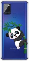 Voor Samsung Galaxy A21s schokbestendig geschilderd TPU beschermhoes (Panda)