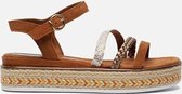 Marco Tozzi Sandalen cognac - Maat 42