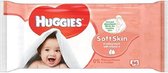 Huggies Babydoekjes - Soft Skin 56 stuks