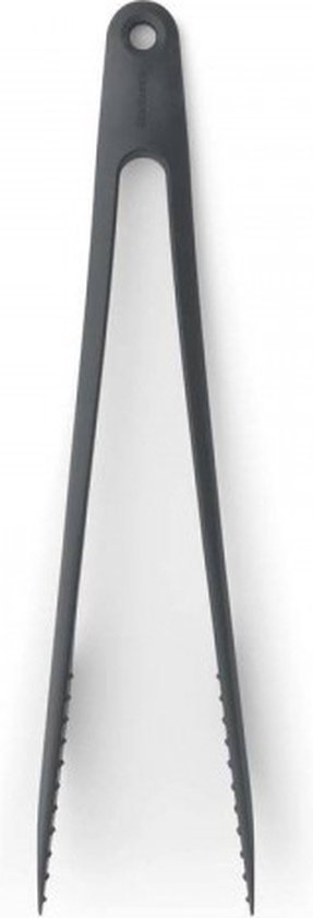 Brabantia Tasty+ pince de cuisine et outil pour servir - Granite Grey