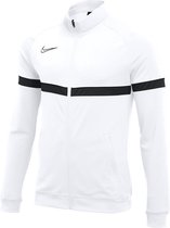 Nike Dri-FIT Academy 21 Trainingsjack  Sportjas - Maat 134  - Unisex - wit/zwart