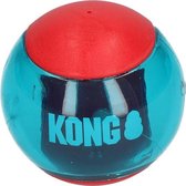 KONG Squeezz - Tennisbal voor honden - Hondenspeelgoed - Rood - Maat M - 3 stuks