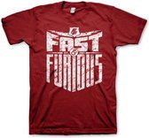 FAST AND FURIOUS - T-Shirt Est 2007 - Tango Red (XXL)