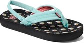 Reef Slippers - Maat 28/29 - Meisjes - lichtblauw/zwart/roze