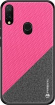 PINWUYO Honors Series schokbestendige pc + TPU beschermhoes voor Xiaomi Play / Redmi 7 Pro (rood)