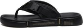 Mode Antislip Draagbaar Casual Comfortabele Slippers (Kleur: Zwart Goud Maat: 44)