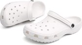 Zachte en comfortabele lichtgewicht schoenen met paar gaten (kleur: wit, maat: 43)