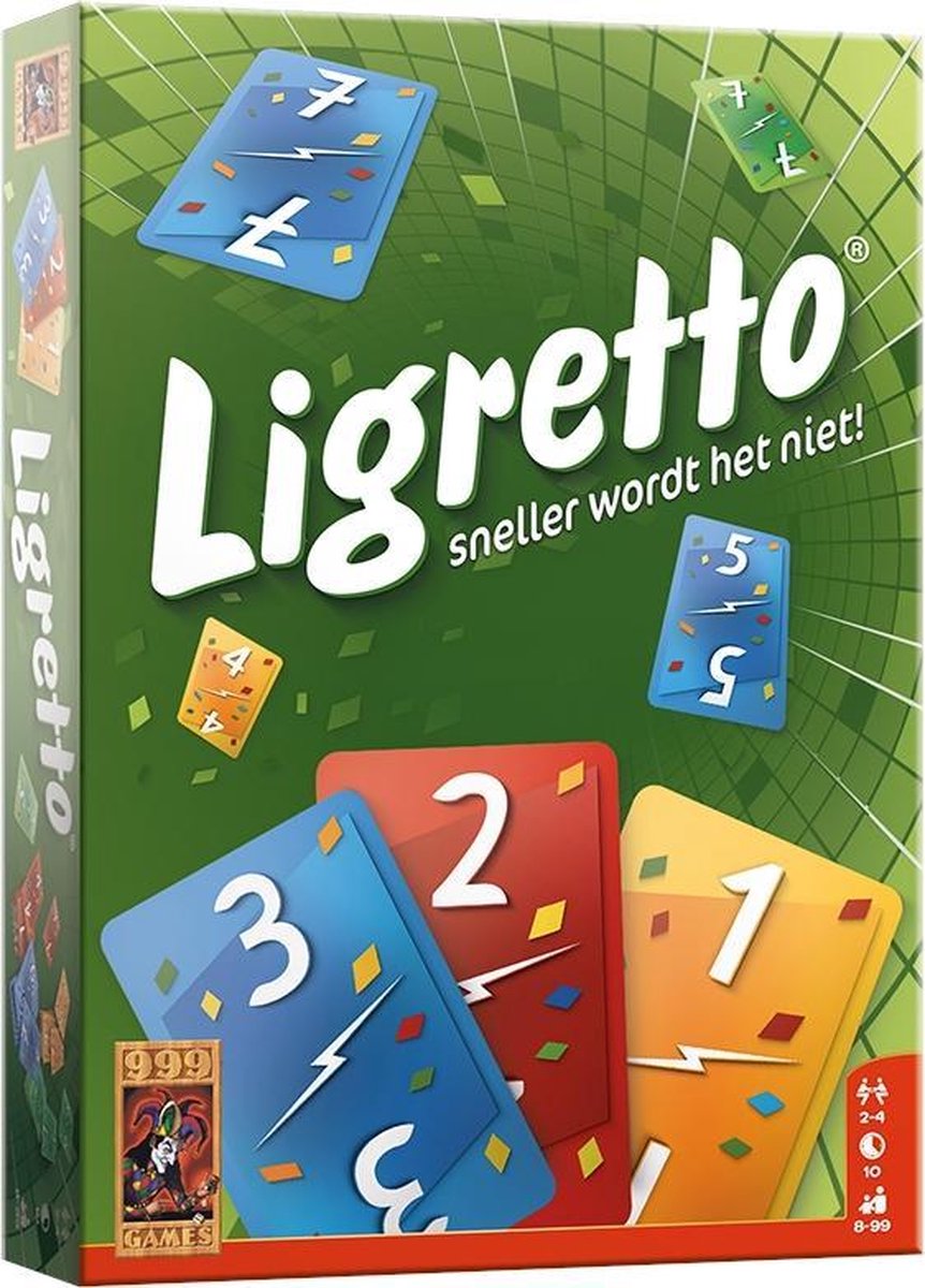 Ligretto groen Kaartspel | Games | bol.com