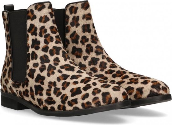 Maruti - Passoa Chelsea Boot Hairon Leer - Womens - Leopard Elephantgrey -  36 | bol.com