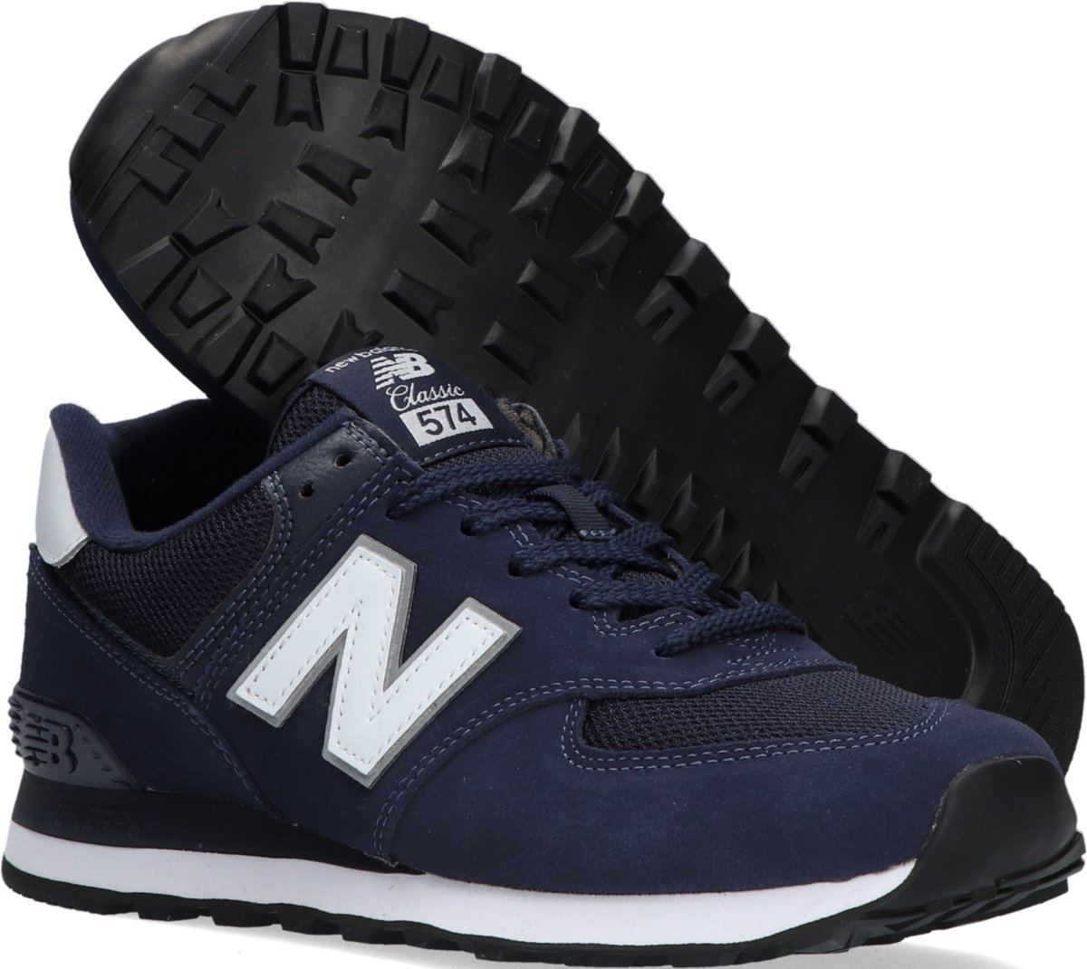 New Balance 574 Heren Sneakers - Blauw - Maat 43 | bol.com