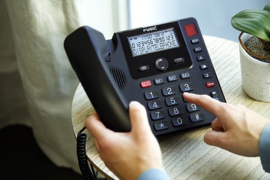 Fysic FX-3940 Senioren telefoon met groot verlicht display foto 5