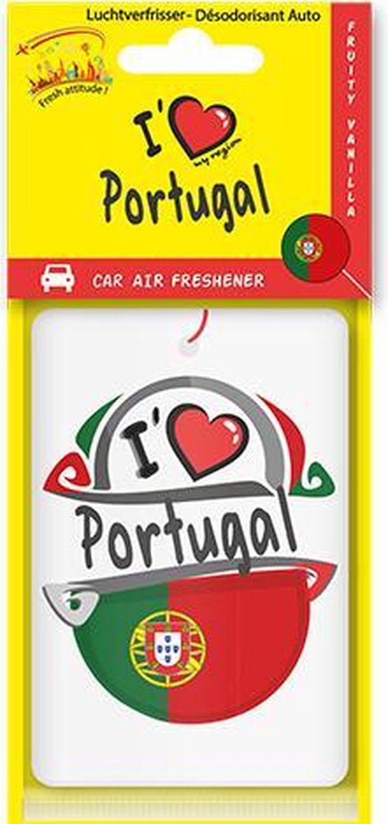 Luchtverfrisser I LOVE MY REGION “Portugal”