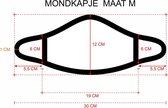 "Spa Circuit België" Kindermondkapje - Maat M (jeugd 9-17 jaar) - Niet-Medisch - F1 - Rekbaar - Katoen - Formule 1