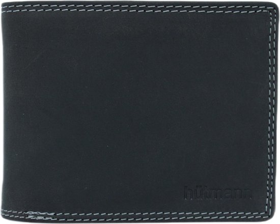 Ninevi Leren portemonnee voor heren, RFID-bescherming, klein, met ritssluiting en 13 kaartsleuven, vintage portemonnee voor heren, bruin, 12x10x2cm Ninevi Leren portemonnee voor heren, RFID-bescherming, klein, met ritssluiting en 13 kaartsleuven, vintage portemonnee voor heren, bruin, 12x10x2cm