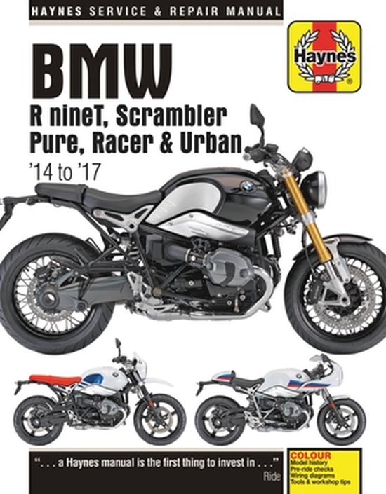 BMW R nineT, Scarmbler, Pure, Racer & Urban G/S (14 - 18) - cover