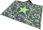 Waterafstotend Picknickkleed - 190 x 150 cm - Camouflage - met Capuchon - Army Dreamer - Festivalkleed