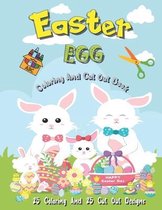 Easter Egg Coloring And Cut Out Book
