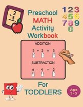 Preschool math activity workbook for toddlers ages 3-5