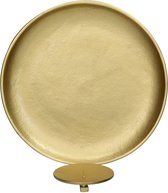 Lux - wanddecoratie - kandelaar - goud - 29x14.5x32 - (S)