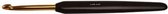 KnitPro Haaknaalden softgrip aluminium 8.00mm gd-zwrt.