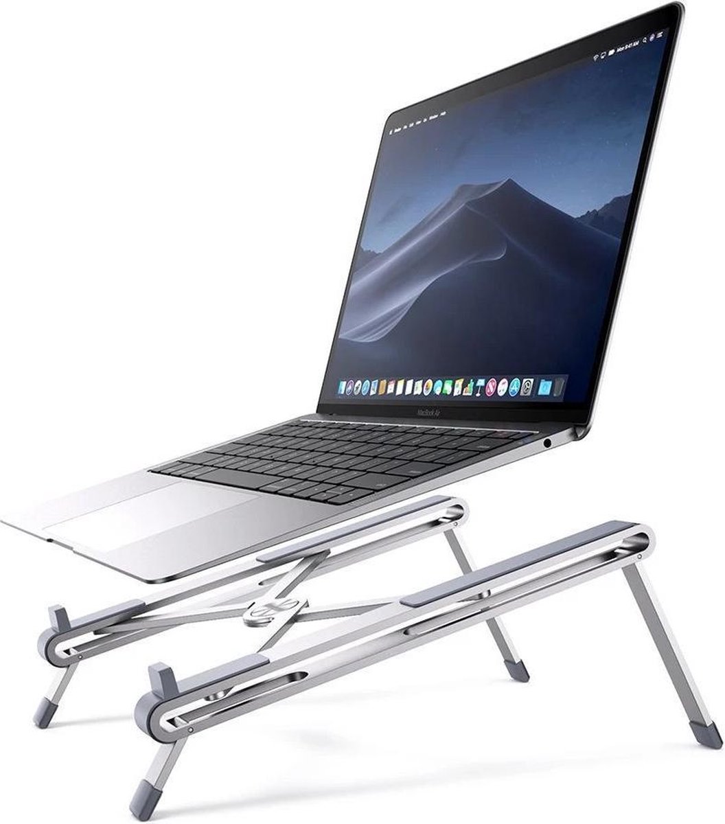 UGREEN Metal portable laptop houder - Compact standaard en vouwbaar - bureau accessoire voor Macbook pro / Macbook Air & Windows 10 laptops