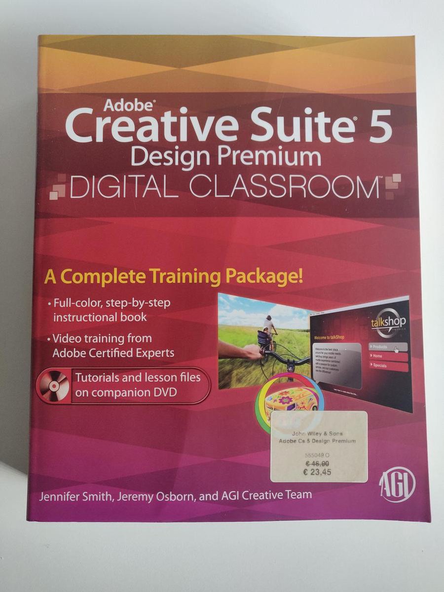 adobe creative suite 5 design premium classroom in a book