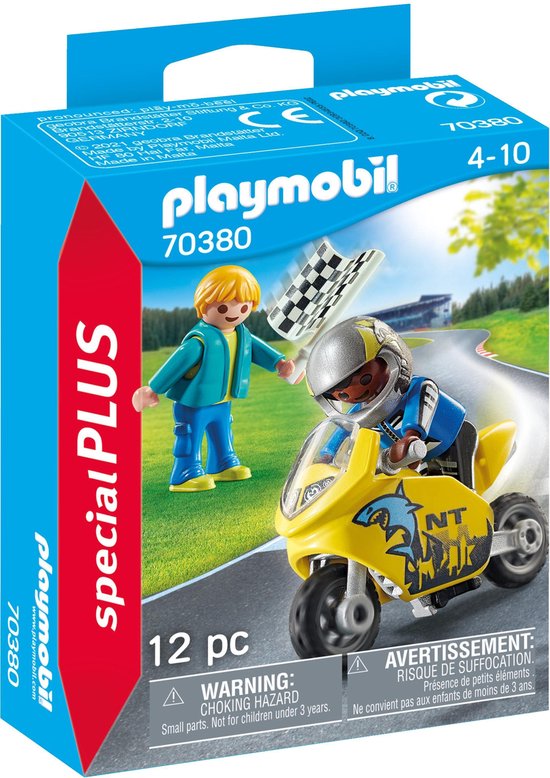 PLAYMOBIL Special Plus - Jongens Met Motor - 70380