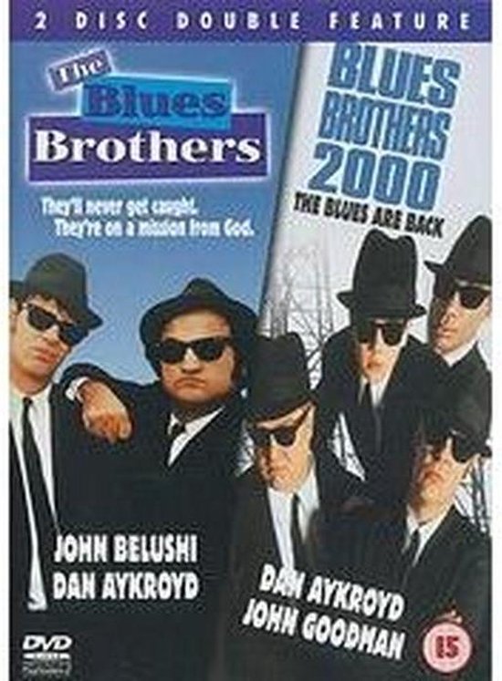 2-DVD MOVIE - THE BLUES BROTHERS + BLUES BROTHERS 2000 (UK-IMPORT)