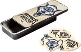 Dunlop James Hetfield Metallica White Fang opbergblikje met plectrums 1.00 mm