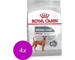 Royal Canin Dental Care Medium - Hondenvoer - 4 x 3 kg