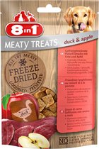 8in1 Freeze Dried Eend&Appel - Hondensnacks - 50 g