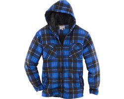 Terrax Thermohemd Zwart&Blauw - L