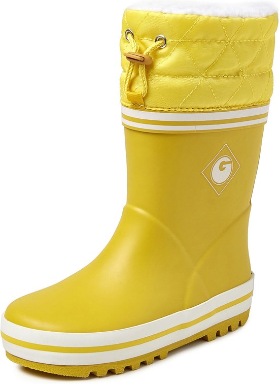Gevavi Boots regenlaarzen winter Groovy geel | bol.com